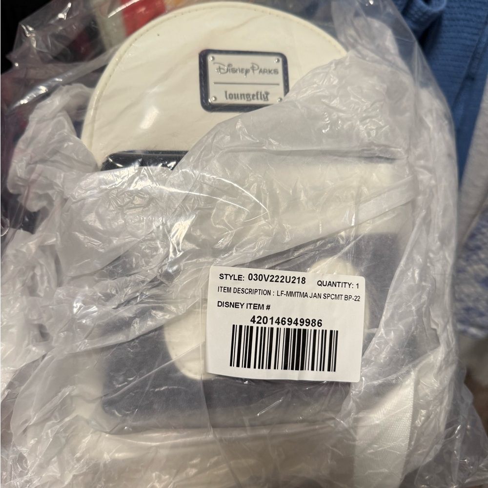 🔭🪐 SPACE MOUNTAIN LOUNGEFLY BACKPACK- NEW IN PLASTIC - Picture 3 of 3